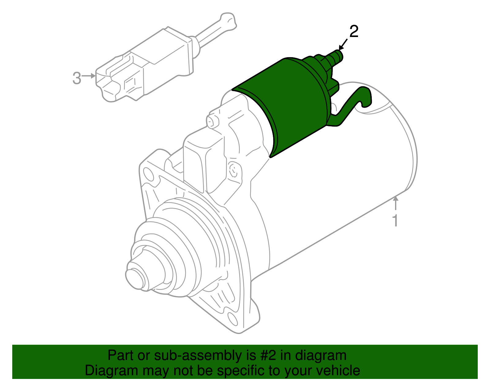 Starter Solenoid - Volkswagen (085-911-287)