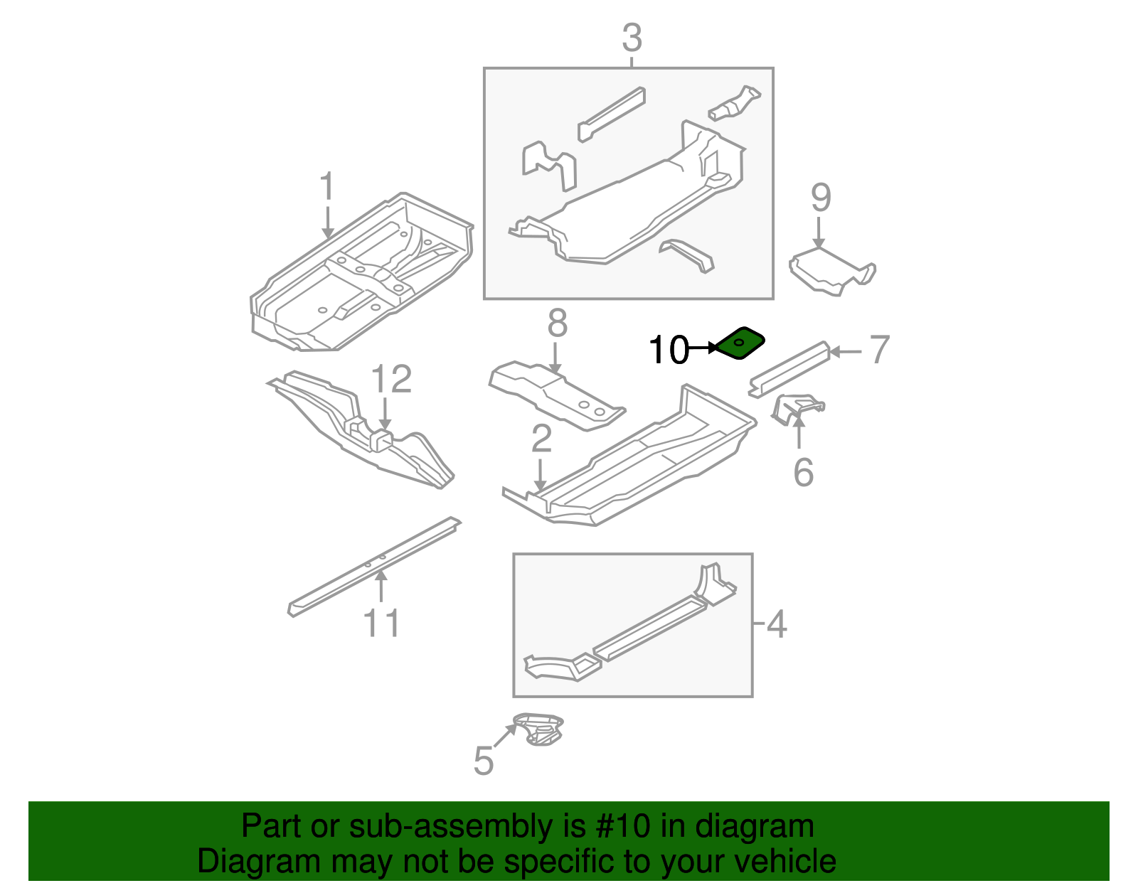 Seat Belt Reinforced - Volkswagen (443-803-377-D)