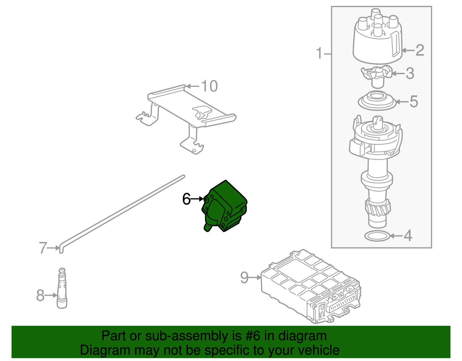 Ignition Coil - Volkswagen (6N0-905-104)