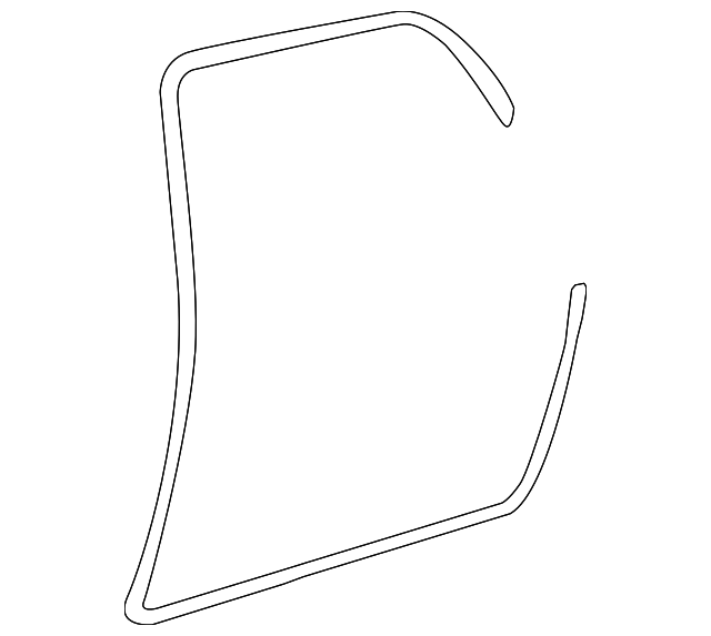 Surround Weather-Strip - Volkswagen (1C0-867-366-AA-MGT)