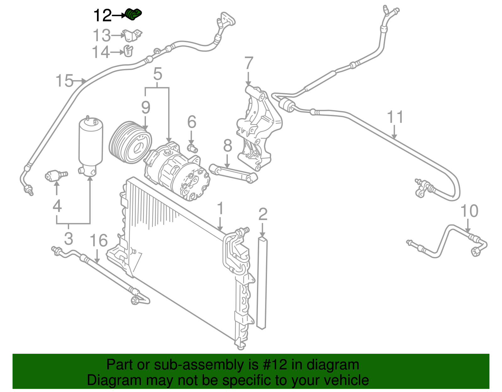 Hose Clip - Volkswagen (N-020-640-6)