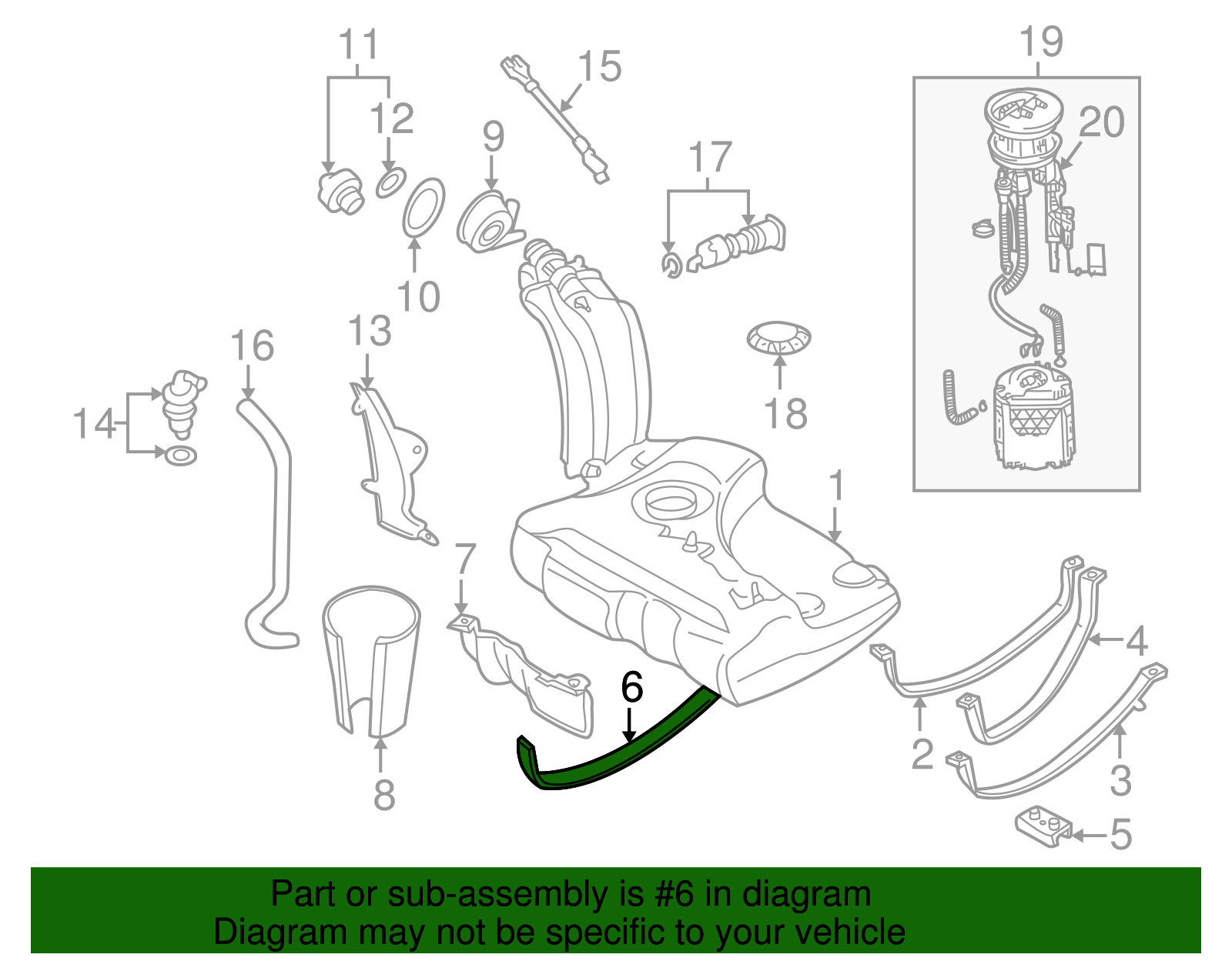 Strap Packing - Volkswagen (321-201-300-B)
