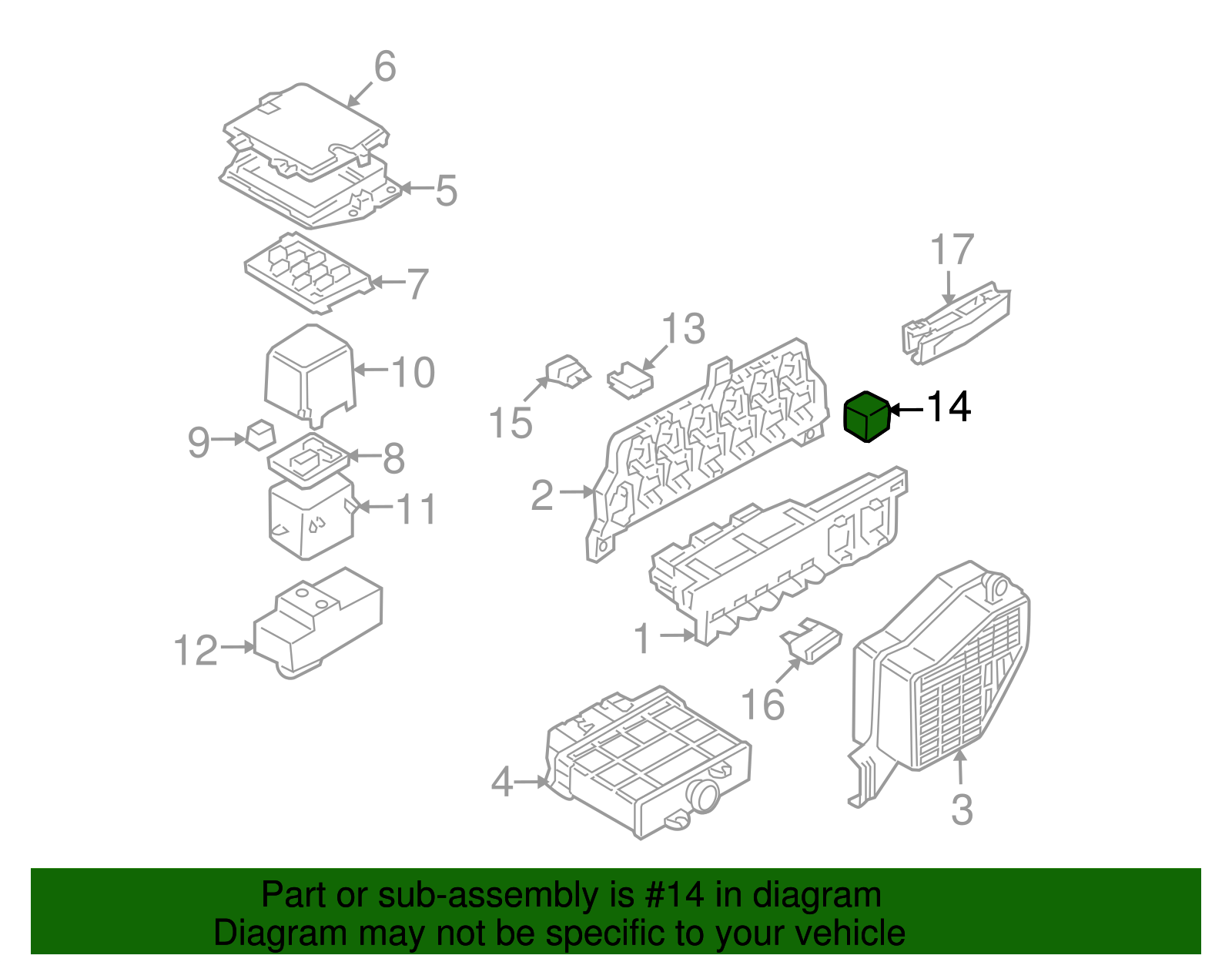 Relay - Volkswagen (6Q0-907-440-A)