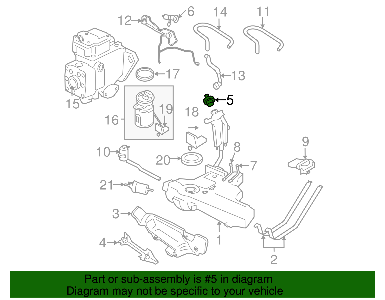Cap - Volkswagen (1J0-201-550-BF-9B9)