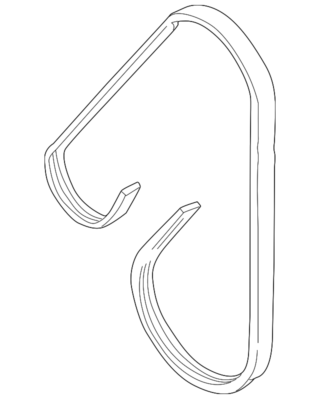 Serpentine Belt - Volkswagen (078-903-137-BC)