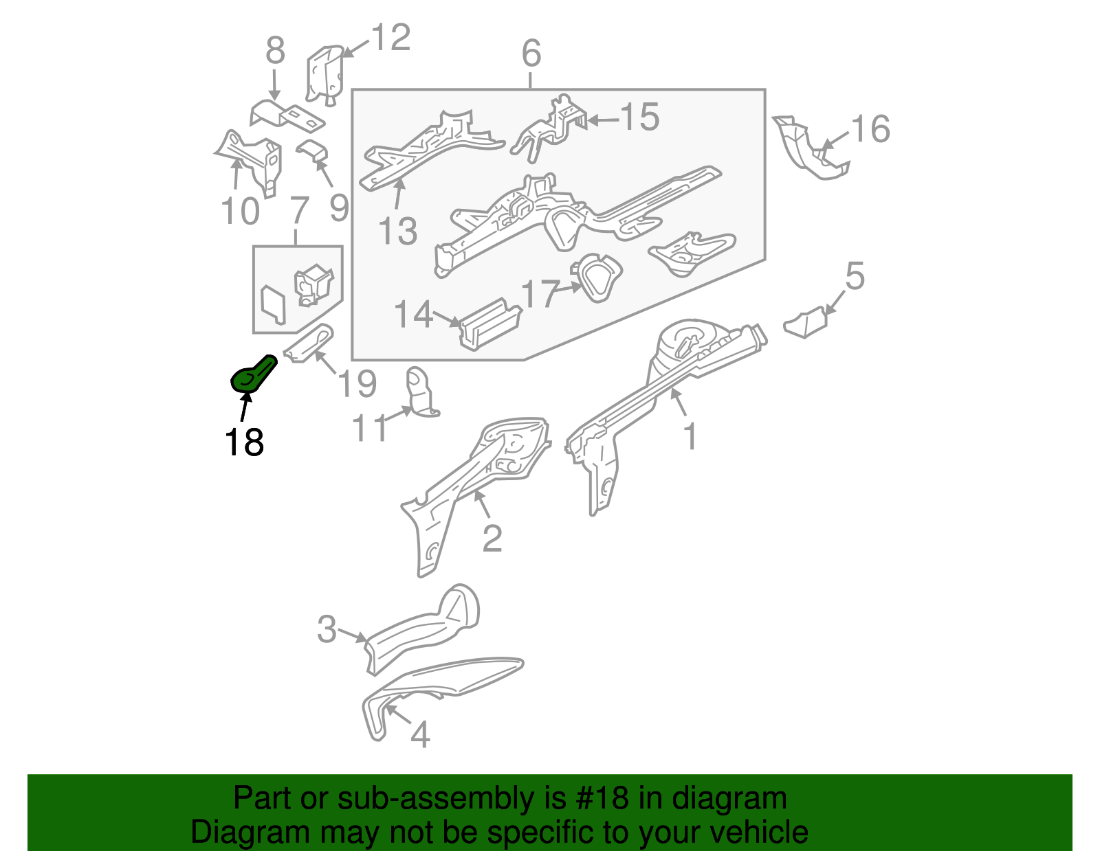 Tow Eye - Volkswagen (1C0-803-615-A)