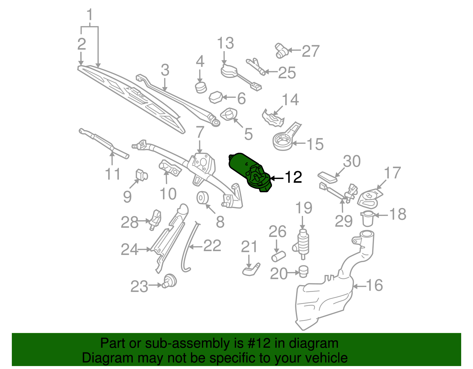 Motor - Volkswagen (1C0-955-119)