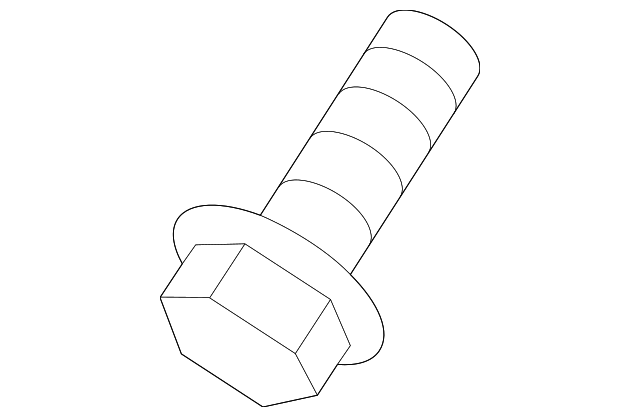 Safety Catch Bolt - Volkswagen (N-908-204-01)