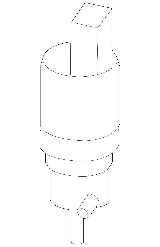 Washer Pump - Volkswagen (1K5-955-651)