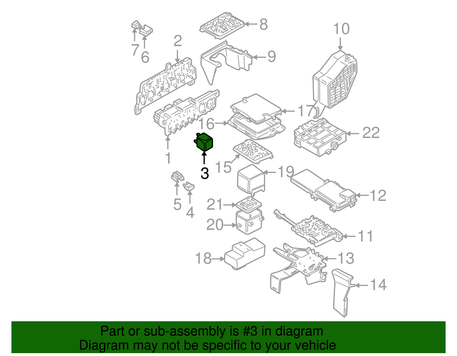 Accessory Power Relay - Volkswagen (191-927-841)