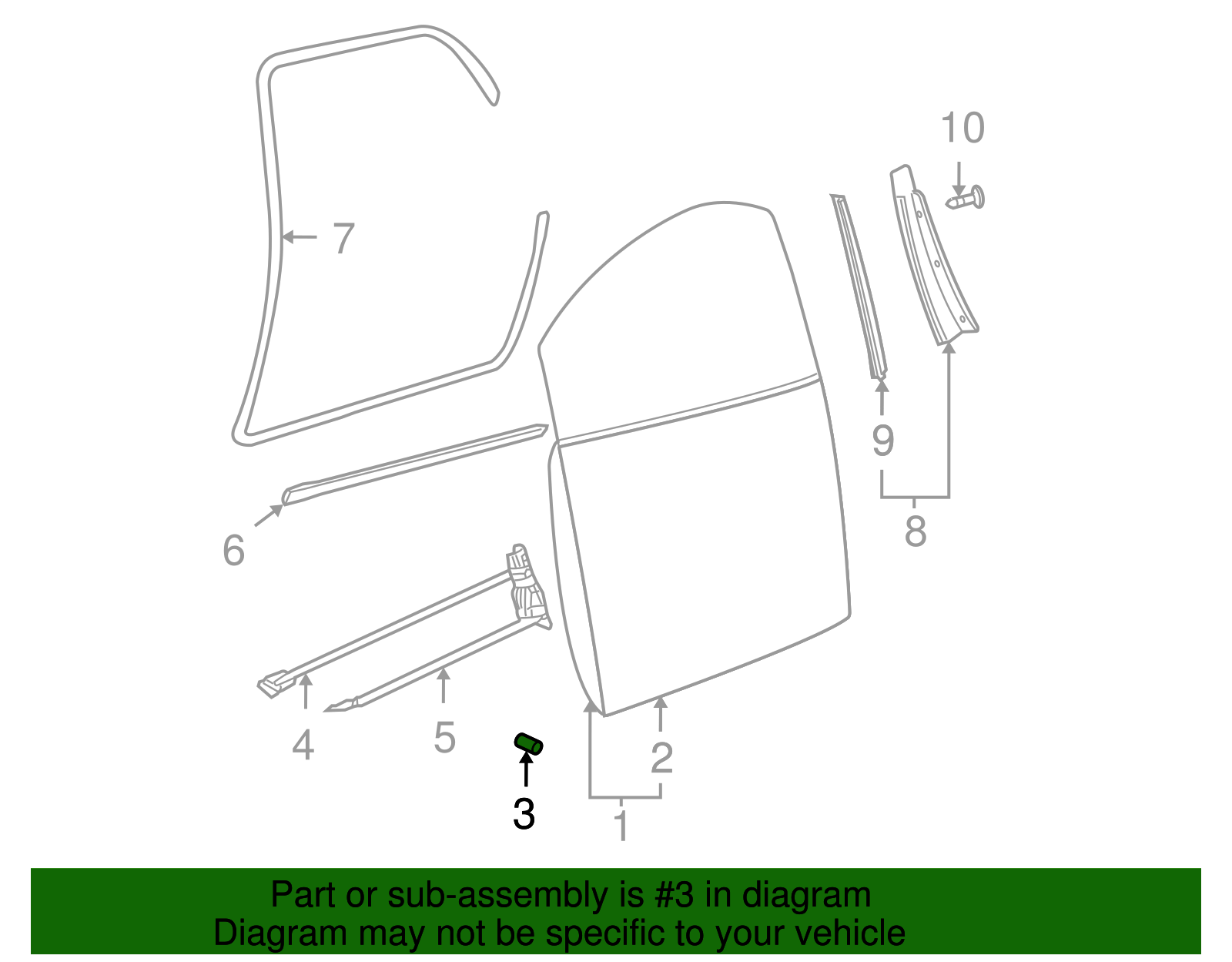 Buffer - Volkswagen (1C0-837-739-A)