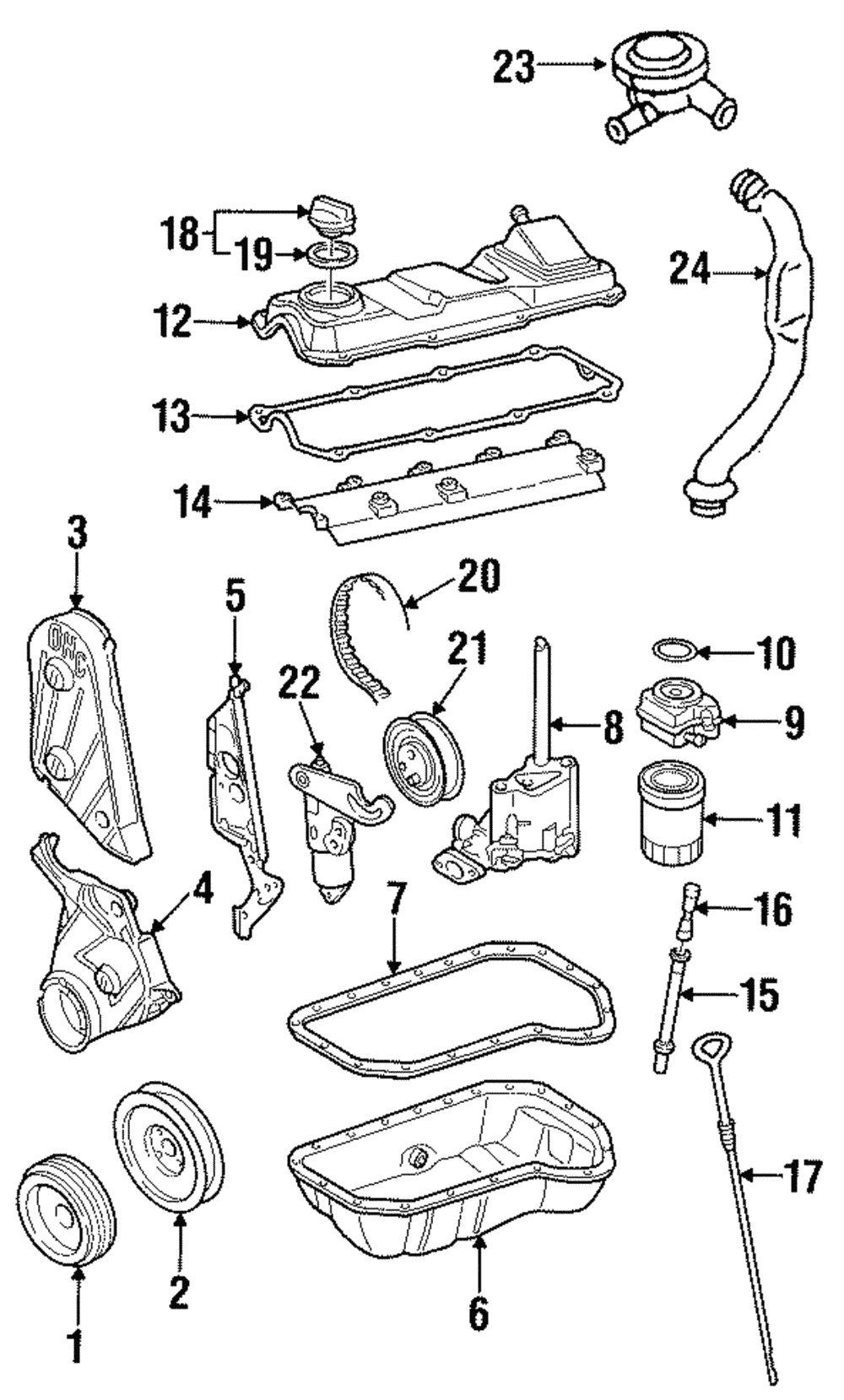 Breather Tube - Volkswagen (037-103-211-A)