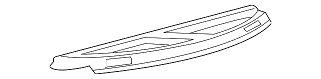 Pkg Tray Trim - Volkswagen (1C0-867-769-D-5YV)