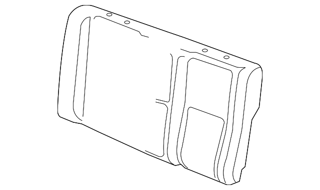 Seat Back Pad - Volkswagen (1C0-885-775-D)