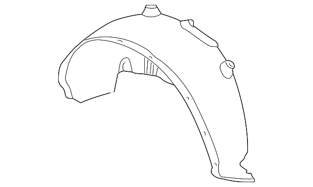 Fender Liner - Volkswagen (1C0-810-971-D)
